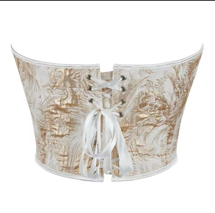Корсет золотой в стиле диор