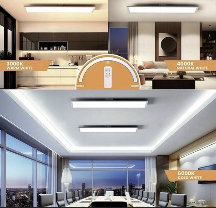 Lampa Panel sufitowy LED OTREN 100x25cm