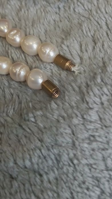 Намисто/чокер з річкових перлин