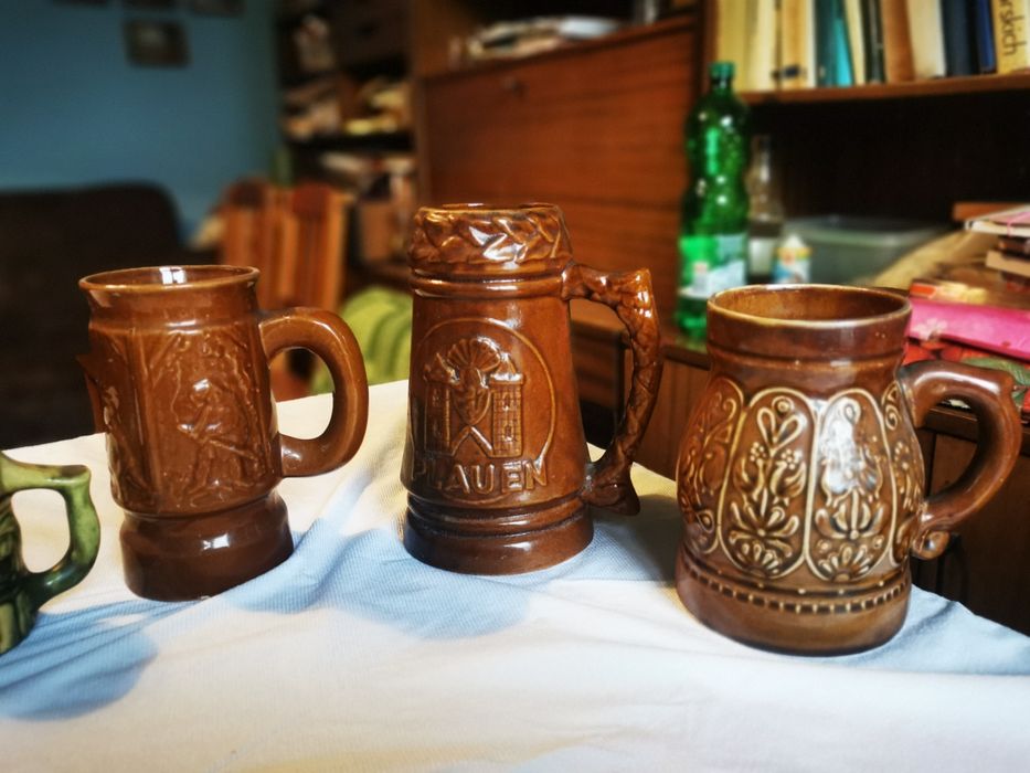 stare kufle ceramika  BOCHNIA BOLESŁAWIEC