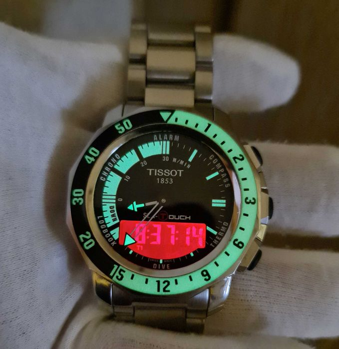 Чоловічий годинник часы Tissot Sea-Touch T026.420.17 Compass Chrono