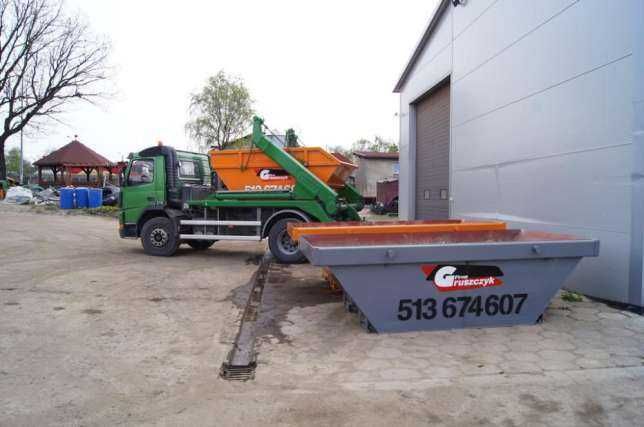 Wywóz gruzu śmieci sprzątanie budowy kontenery wanna zsyp BDO