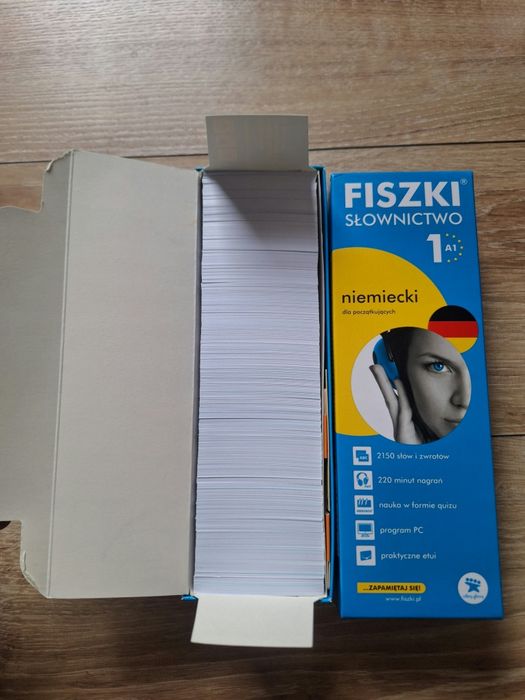 NOWE fiszki niemiecki słownictwo A1 dla początkujących