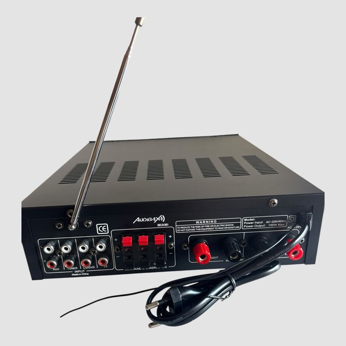 Amplificador HiFi Audibax Miami Bluetooth/usb/sd/FM 100W+100W