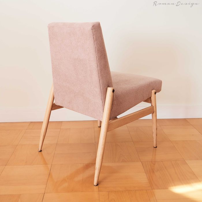 Fotel Celia typ 300 rodem z PRL, przełom lat 60/70, odnowiony, unikat