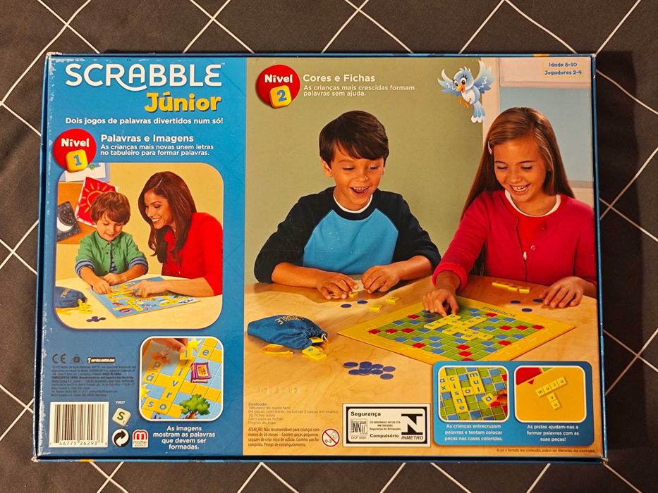 Scrabble Júnior - O Jogo de Palavras Cruzadas
