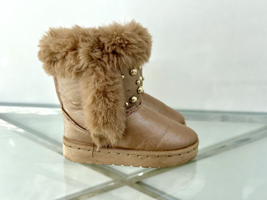 Ocieplane zimowe śniegowce kozaki mukluki r.25. ciepłe