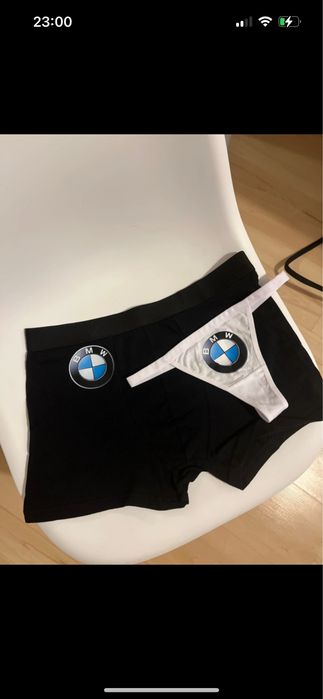 bielizna dla par majtki bmw
