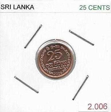 Sri Lanka - - - - - Moedas