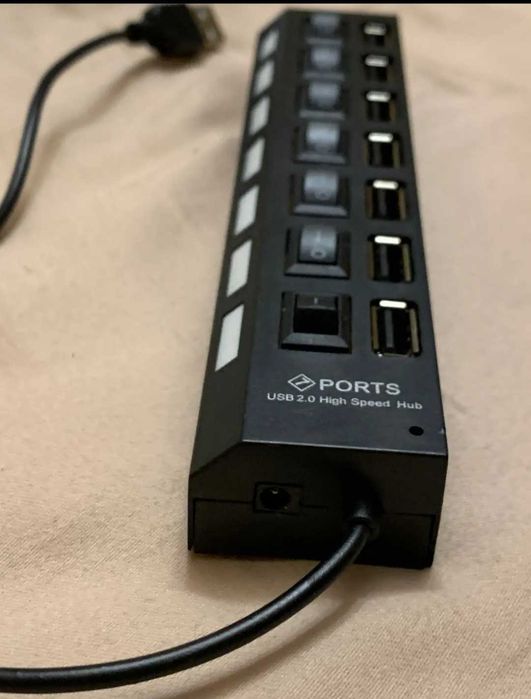 Hub usb extensão 7 portas novo