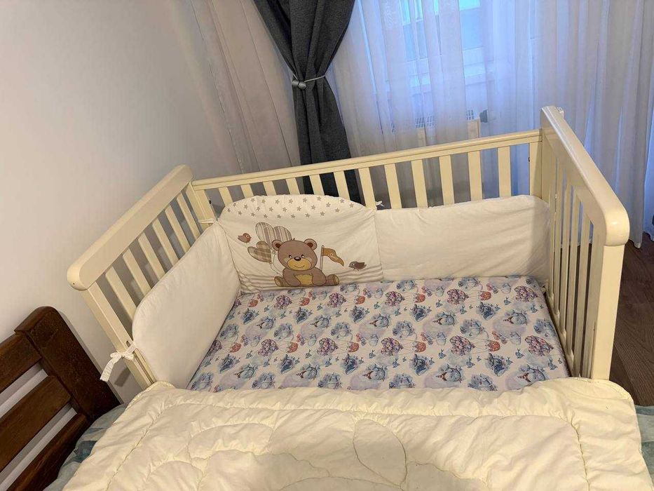 Ліжко дитяче "Верес ЛД 12" слонова кістка, Veres