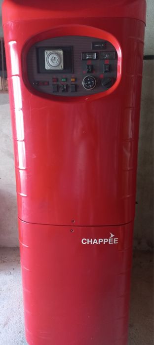 Caldeia Chapee+depósito+chaminé inox