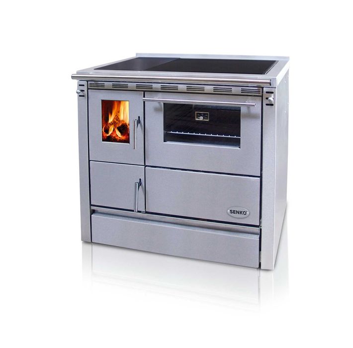 Piec kuchenny kuchnia SENKO SG-90 - inox PRAWA