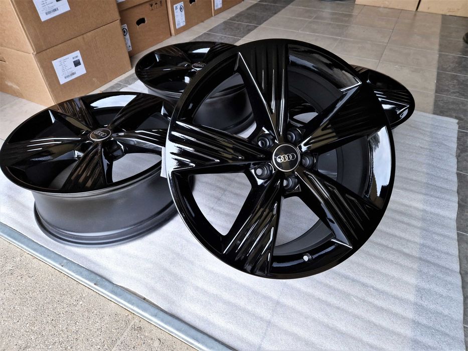 Alufelgi 19 5x112 Audi A3 8V 8P A4 B6 B7 A6 C5 C6 Q2 Q3 Czarne ! 299#