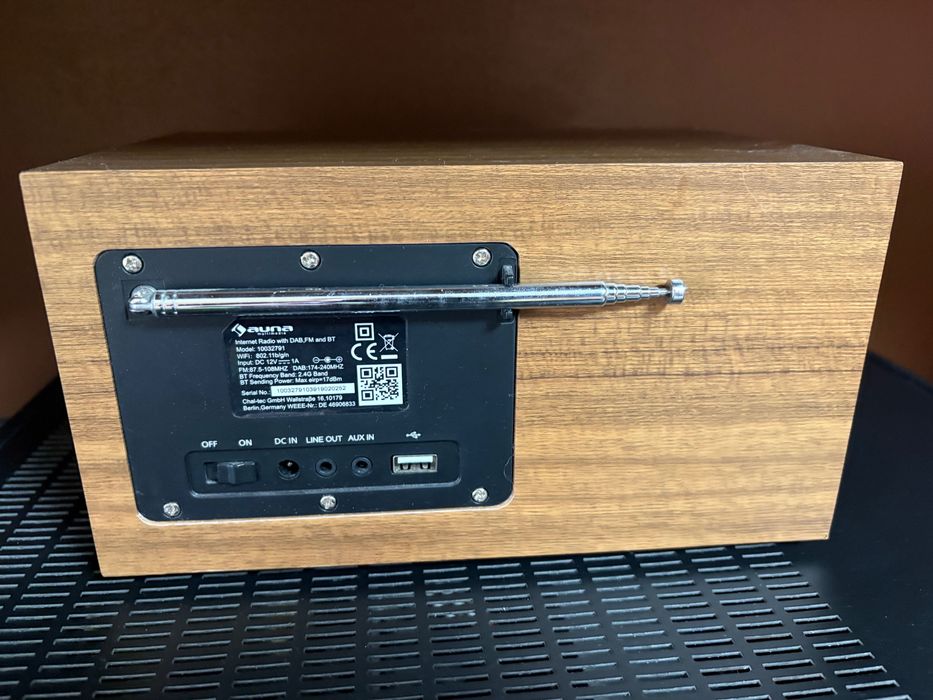 Інтернет-радіо AUNA Silver Star Mini (USB, FM, DAB, AUX, Bluetooth)