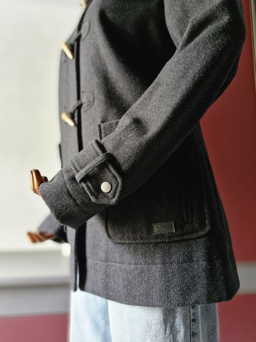 Дафлкот у благородному антрацитовому відтінку