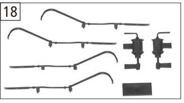 Тепловоз М62 Roco 1:87 HO запчасти