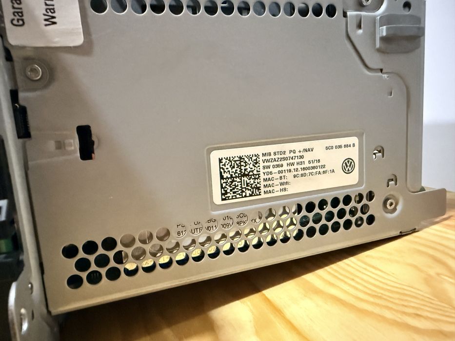 VW Discover Media PQ 5C0 035 684 B