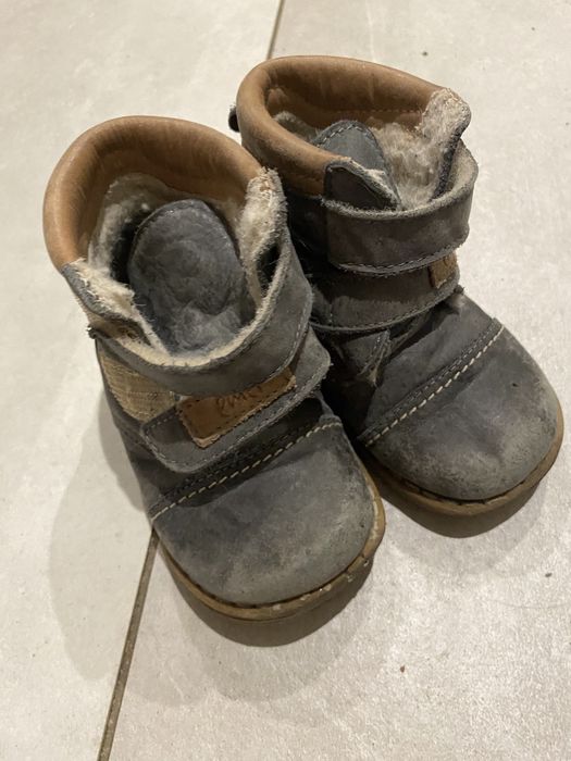 Emel 21 polbuty ocieplane niebieskie