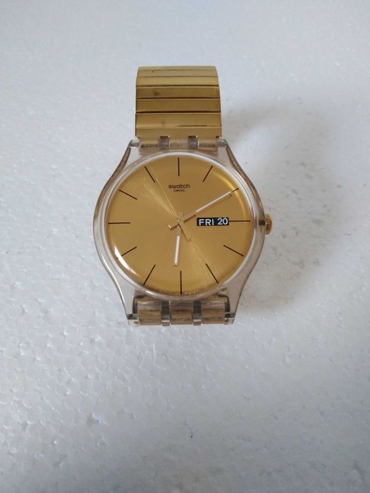 Relógio de pulso Swiss Swatch Dazzling Light SUOK702B