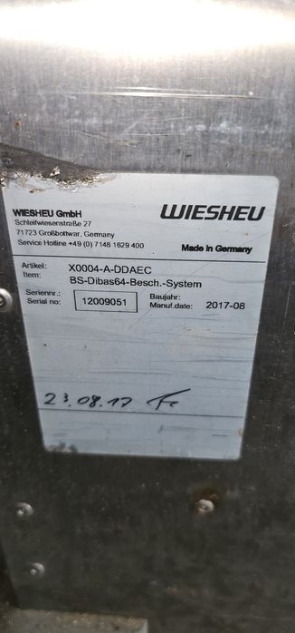 Szafa  wózek gastronomiczny do pieca Wiesheu Dibas wózek gastronomiczn