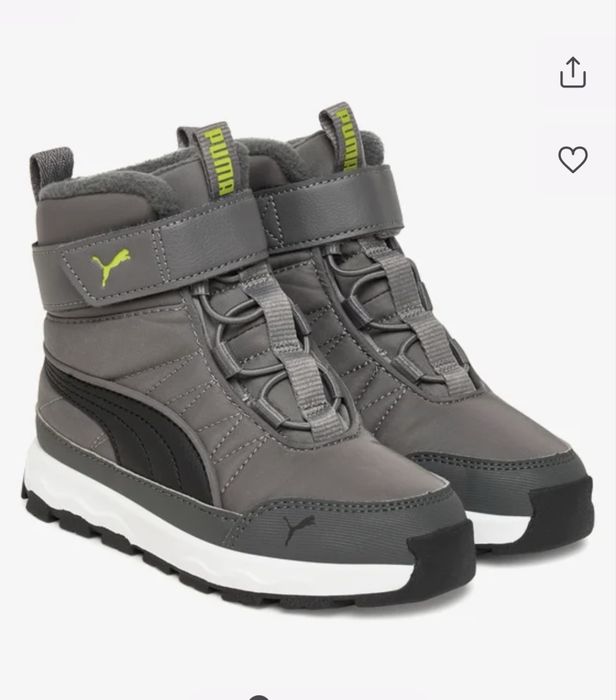 Оригінальні дитячі черевики Puma 25 розмір