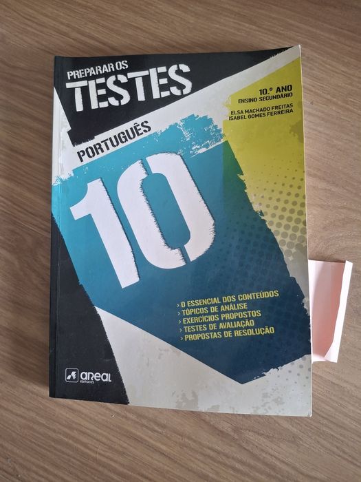 Livro Preparar os testes de Português 10 ano