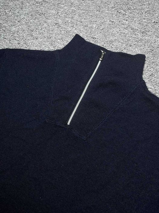 Чоловічий светр BOGGI Milano 1/4 Zip - ВОВНА/БАВОВНА - Розмір М