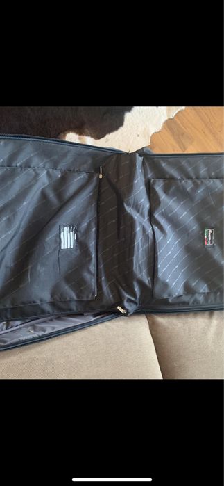 Чемодан вещевой, экокожа.