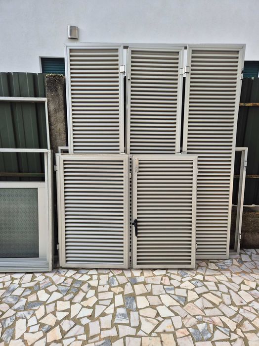 Janelas e portadas ousadas