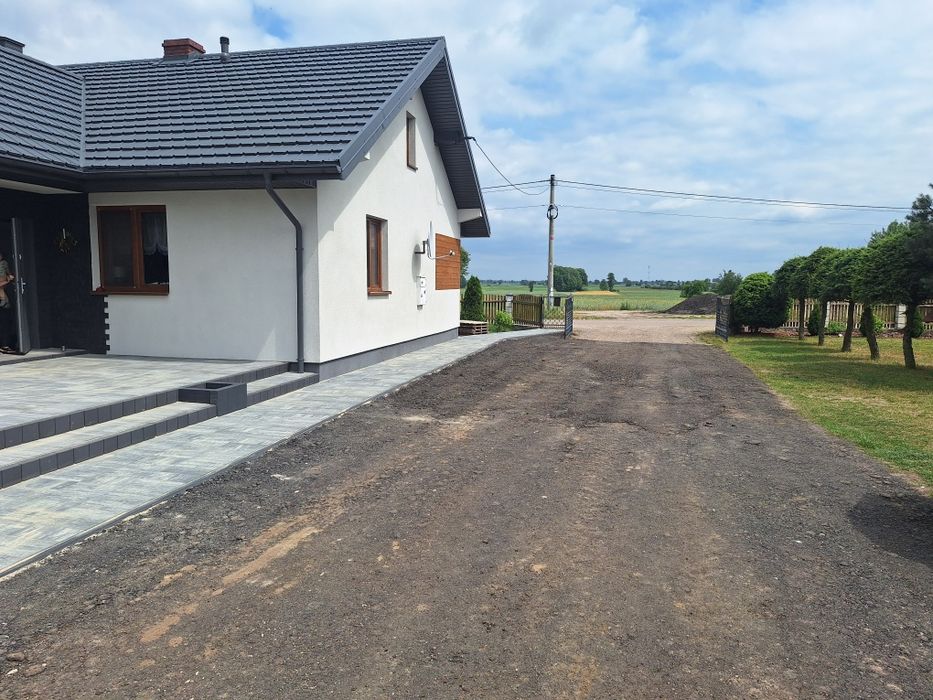 Usługi brukarskie ukladanie kostki brukowej  Kostka brukowa ogrodzenia