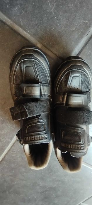 Botas de ciclismo.