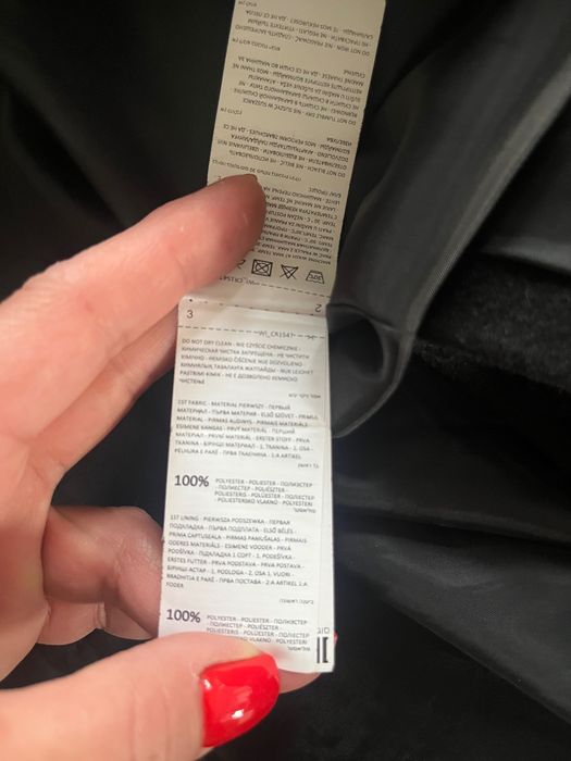 Płaszcz Cropp rozmiar S oversize