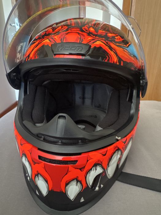Capacete ICON Airform Manik’R (Red)