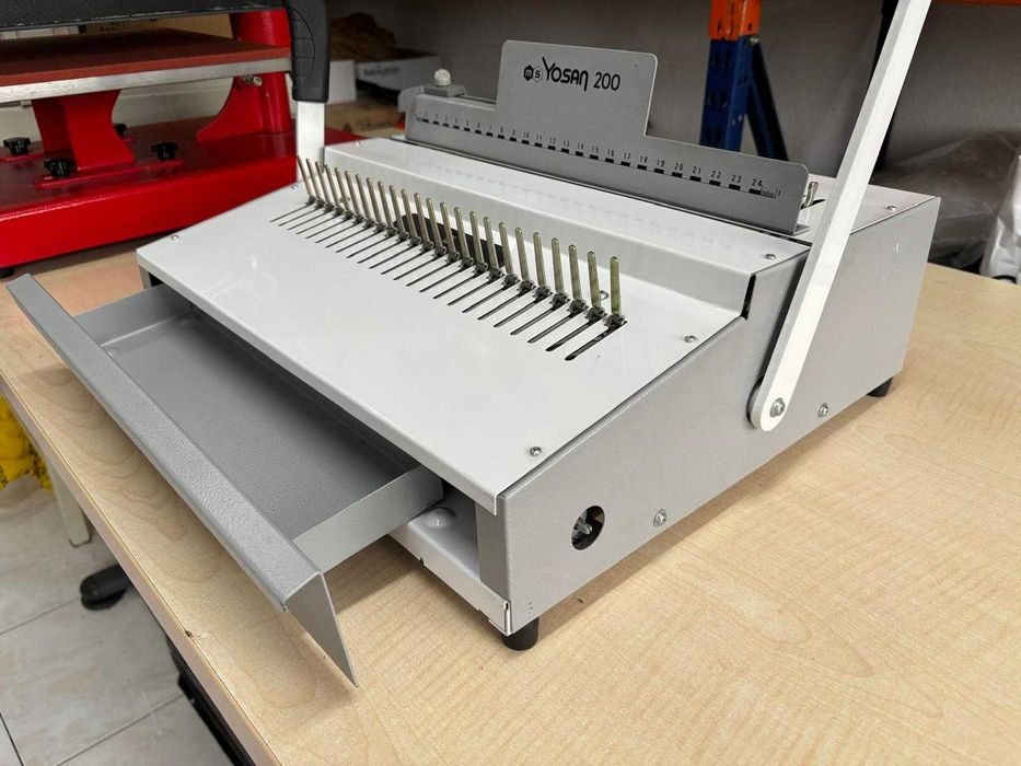 Encadernadora Profissional argolas plastico YOSAN