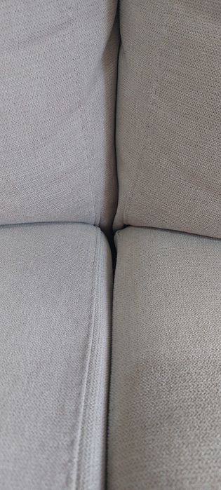 Sofá cama 2 lugares, bege, como novo