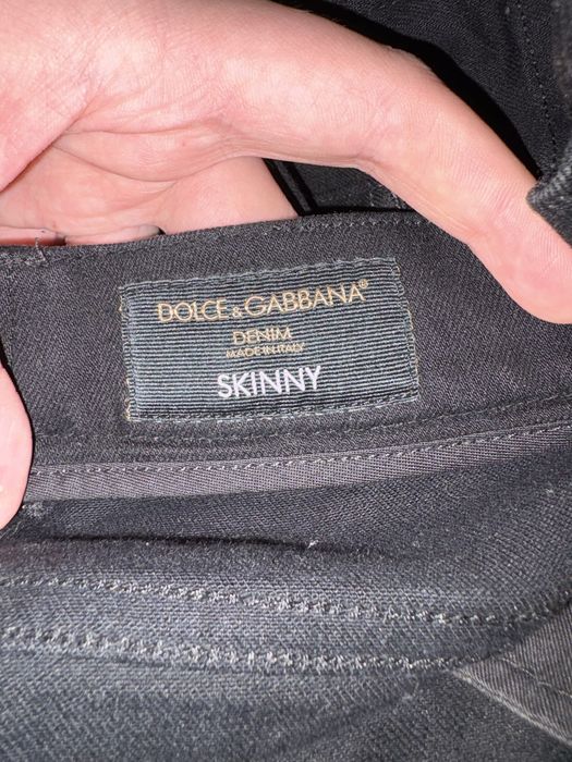 Оригинал Dolce & Gabbana Skinny Denim (Made in Italy) — 50 IT