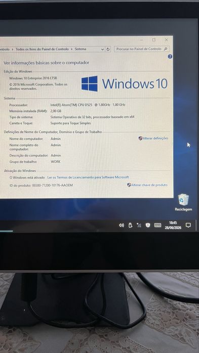POS Carisma 2 - 2gb Ram-SSD - win10