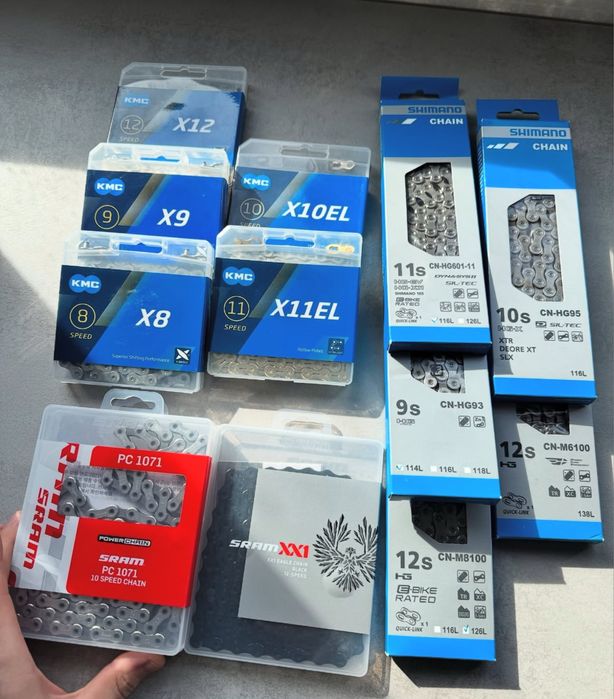 Ланцюги SRAM Shimano цепи