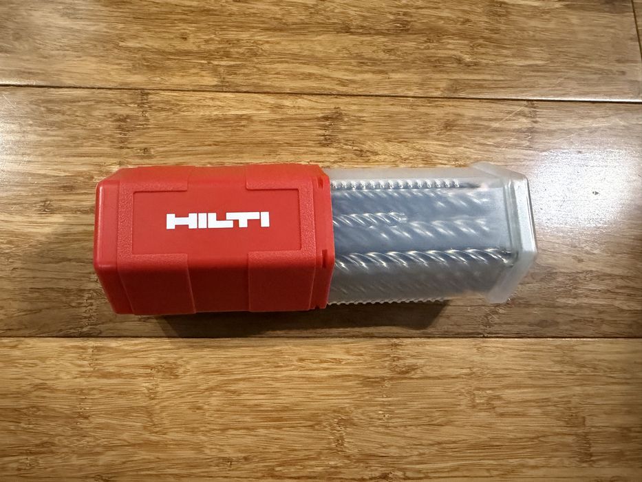Wiertła udarowe SDS Hilti zestaw 12 sztuk