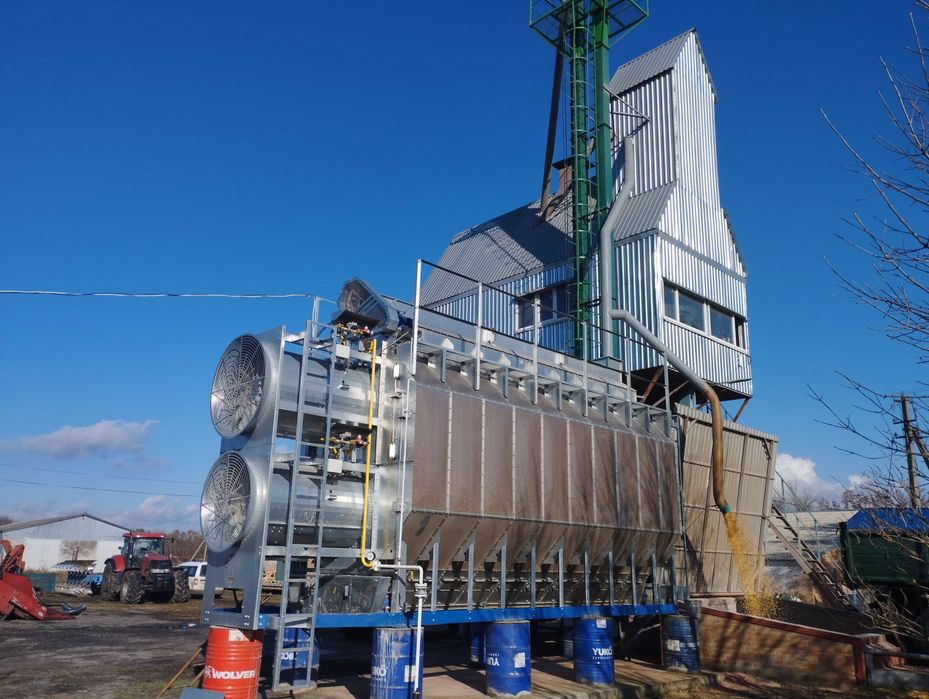 Зерносушарка Зерносушка Сушарка зернова AGRO STAR 160 т/доба