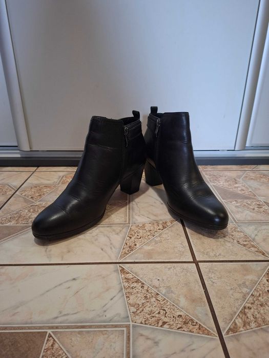 Buty botki ze skóry rozmiar 41