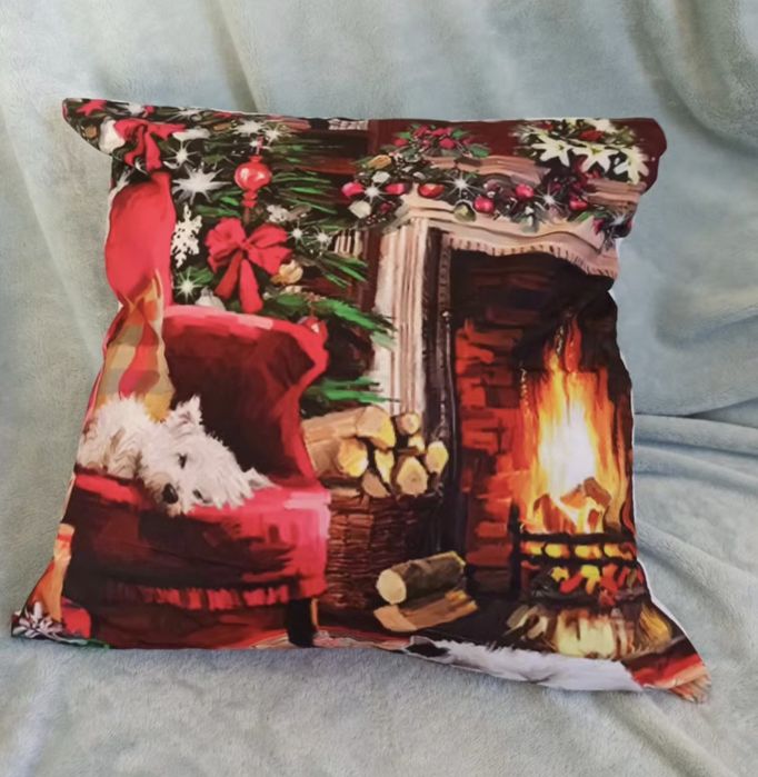 Декоративные наволочки декоративная подушка новогодняя наволочка