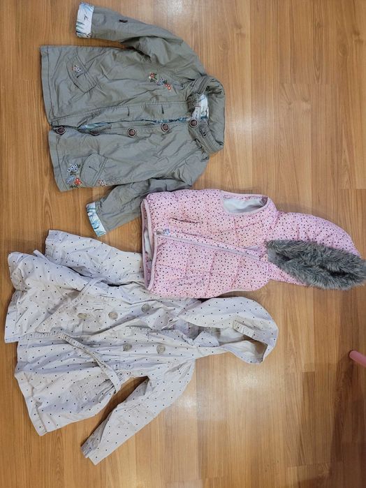 Комбінезон, тепла жилетка, куртка, тренч, реглани, джинси