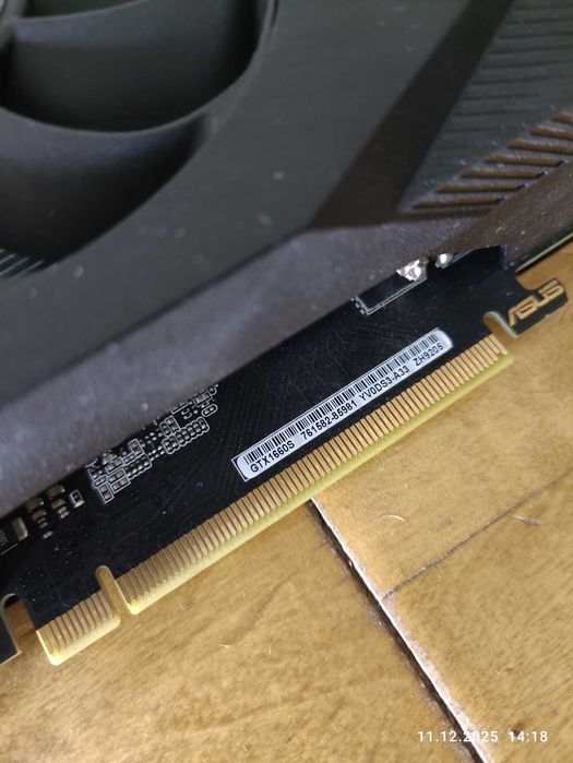 Відеокарта Asus GeForce GTX 1660 Super Dual EVO OC 6GB GDDR6