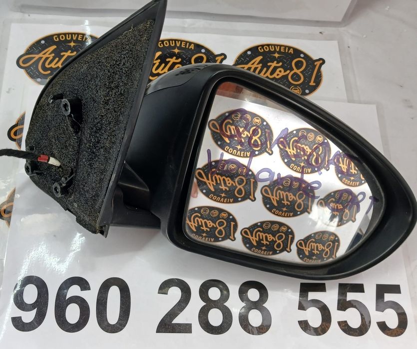 Espelho retrovisor direito eléctrico nissan qashqai 2011