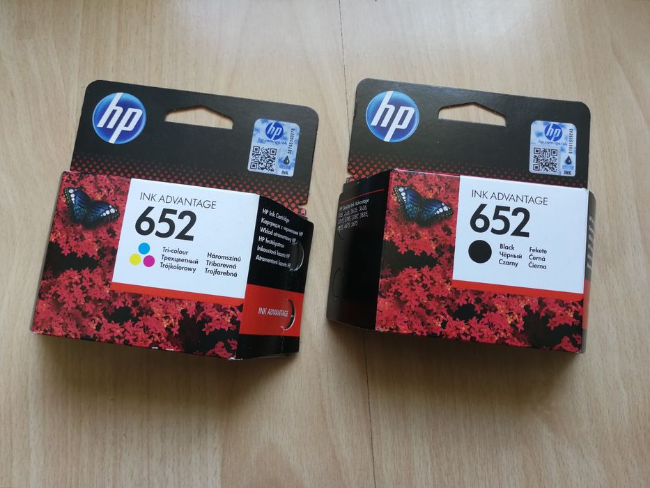 Tusz HP 652 czarny / kolorowy