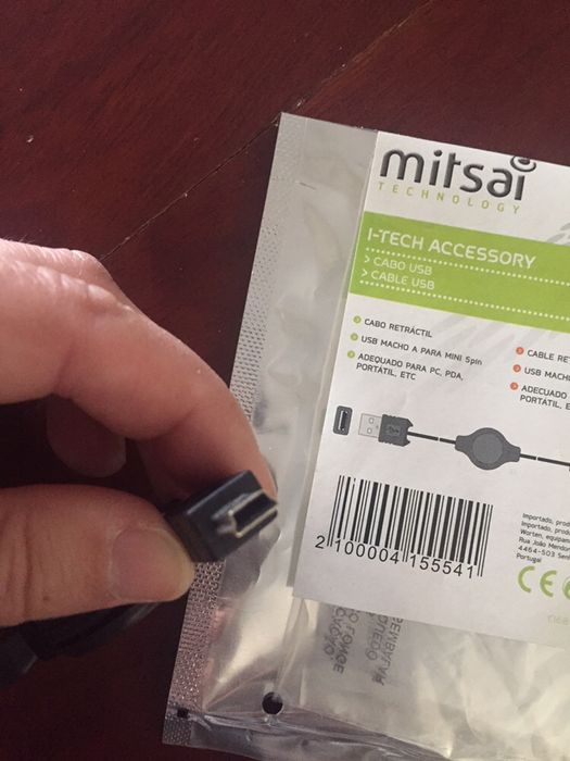 Cabo extensivel Mitsai novo
