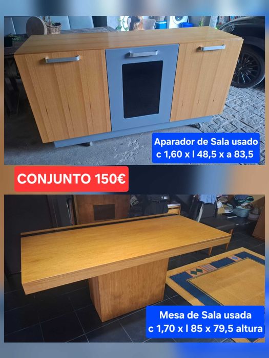 Mesa e Aparador Usados