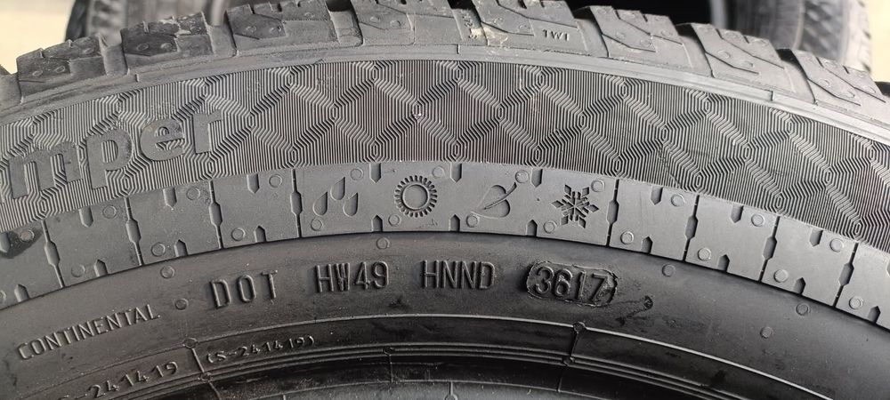 6x opon (nr.1258) 255/65R18CP 120R Continental VanComtactCamper